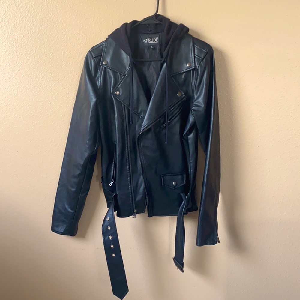 Men’s Black XXXRude Polyester Jacket